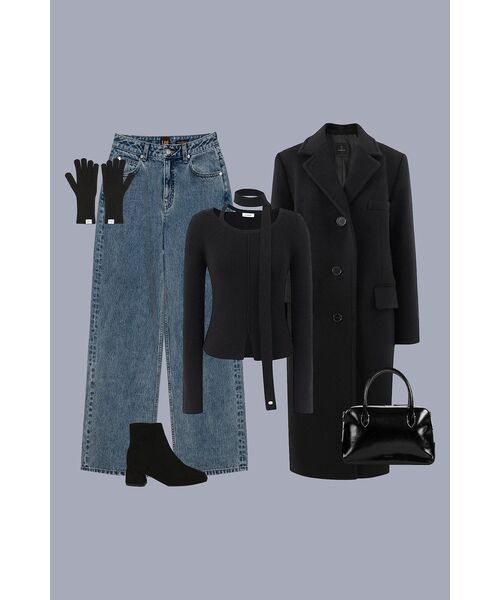 LOOKAST（ルックキャスト）の「ウィットニー カットアウト ニットトップ / WHITNEY CUTOUT KNIT TOP_3colors（ニット/セーター・レディース・ブラック/ブラウン/アイボリー・SMALL/MEDIUM）」の19枚目の写真