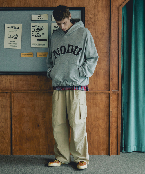 NODU（ノードユー）の「カーゴタックストリングワイドパンツ[ベージュ]（その他パンツ・レディース・その他・MEDIUM/LARGE/SMALL）」の21枚目の写真