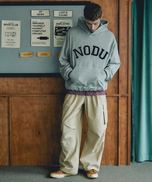 NODU（ノードユー）の「カーゴタックストリングワイドパンツ[ベージュ]（その他パンツ・レディース・その他・MEDIUM/LARGE/SMALL）」の15枚目の写真