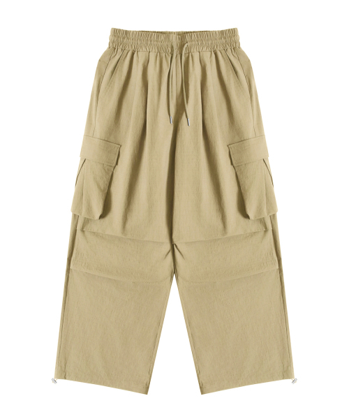 NODU（ノードユー）の「カーゴタックストリングワイドパンツ[ベージュ]（その他パンツ・レディース・その他・MEDIUM/LARGE/SMALL）」の17枚目の写真