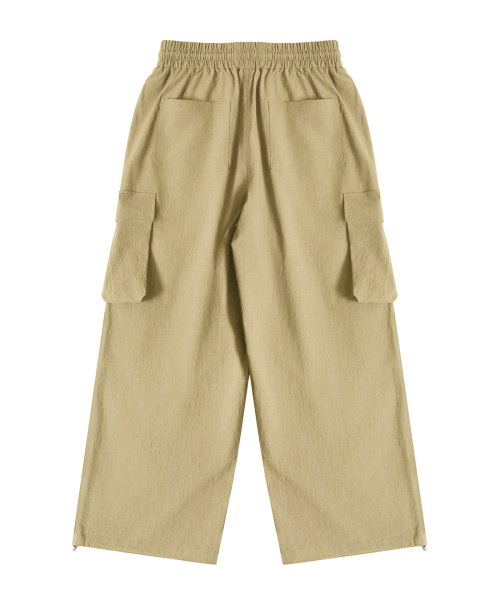 NODU（ノードユー）の「カーゴタックストリングワイドパンツ[ベージュ]（その他パンツ・レディース・その他・MEDIUM/LARGE/SMALL）」の18枚目の写真