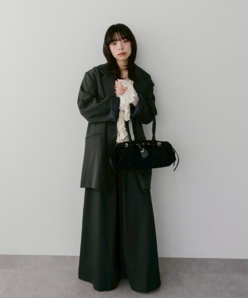 DRWCYS(ドロシーズ)の「スウェードライクベルトデザインハンドバック(ハンドバッグ・レディース・ブラック/ブラウン・FREE)」の21枚目の写真