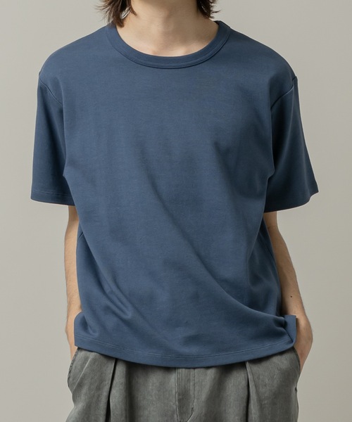 CASPER JOHN(キャスパージョン)の「Smooth compact T-shirts/スムースコンパクトTシャツ(Tシャツ/カットソー・メンズ・ブラック/ホワイト/レッド/ライトグリーン/ブルー/グレー・LARGE/MEDIUM/SMALL/X-SMALL)」の5枚目の写真