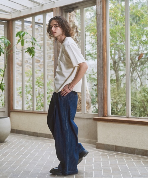 CASPER JOHN(キャスパージョン)の「Smooth compact T-shirts/スムースコンパクトTシャツ(Tシャツ/カットソー・メンズ・ブラック/ホワイト/レッド/ライトグリーン/ブルー/グレー・LARGE/MEDIUM/SMALL/X-SMALL)」の15枚目の写真