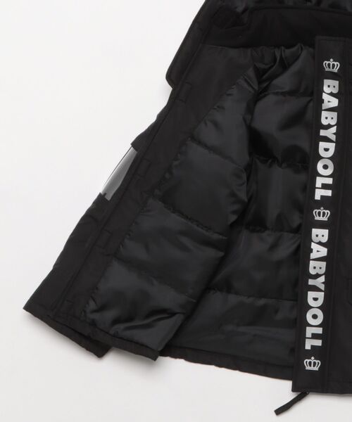 BABYDOLL(ベビードール)の「撥水中綿セットアップスーツ 1193K(その他アウター・キッズ・パープル/ブラック・L(120-130)/XL(140-150))」の4枚目の写真