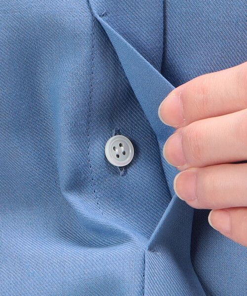COMME CA(コムサ)の「〔 TALLサイズ 〕 ビエラ シャツ(シャツ/ブラウス・レディース・グレー/サックスブルー・13号/15号)」の15枚目の写真