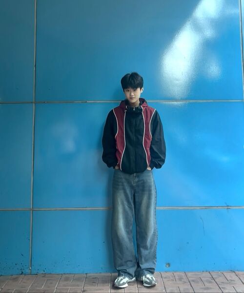 NOT4NERD(ノットフォーナード)の「Colour Block Nylon Windbreaker Jacket - Black(ナイロンジャケット・レディース・その他・SMALL/MEDIUM/LARGE/X-LARGE)」の13枚目の写真