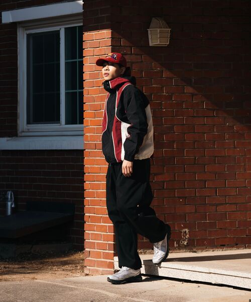 NOT4NERD(ノットフォーナード)の「Colour Block Nylon Windbreaker Jacket - Black(ナイロンジャケット・レディース・その他・SMALL/MEDIUM/LARGE/X-LARGE)」の2枚目の写真