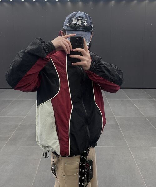 NOT4NERD(ノットフォーナード)の「Colour Block Nylon Windbreaker Jacket - Black(ナイロンジャケット・レディース・その他・SMALL/MEDIUM/LARGE/X-LARGE)」の6枚目の写真