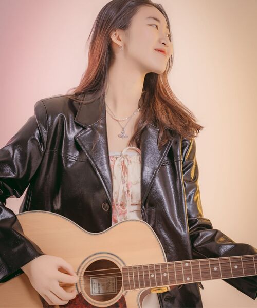 LADY VOLUME(レディーボリューム)の「LOOSE FIT THREE BUTTON LEATHER JACKET_BLACK(ライダースジャケット・レディース・その他・MEDIUM/SMALL)」の3枚目の写真