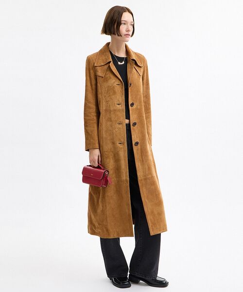 COACH(コーチ)の「エローラ トップ ハンドル クロスボディ バッグ(ショルダーバッグ・レディース・レッド系その他・ONE)」の4枚目の写真
