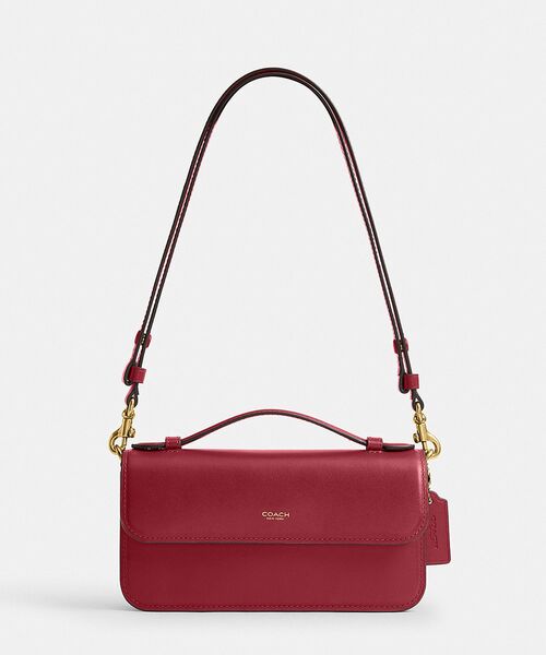 COACH(コーチ)の「エローラ トップ ハンドル クロスボディ バッグ(ショルダーバッグ・レディース・レッド系その他・ONE)」の5枚目の写真