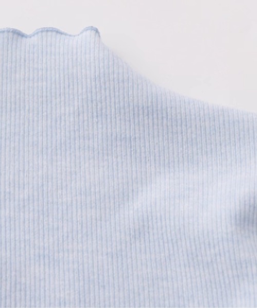 LA POMME petit(ラポミ・プチ)の「Asymmetry Lace Tops(Tシャツ/カットソー・レディース・グレー/ブルー・FREE)」の6枚目の写真