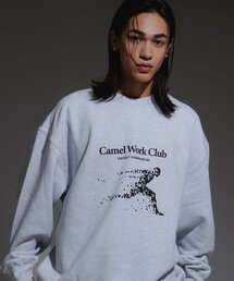 CAMEL WORK（キャメルワーク）の「カメルランクラブ スウェットシャツ(アッシュグレー)（スウェット）」