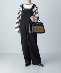 かぐれコットンサロペット かぐれ（kagure）コットンルーズサロペット 現行 かぐれ（kagure