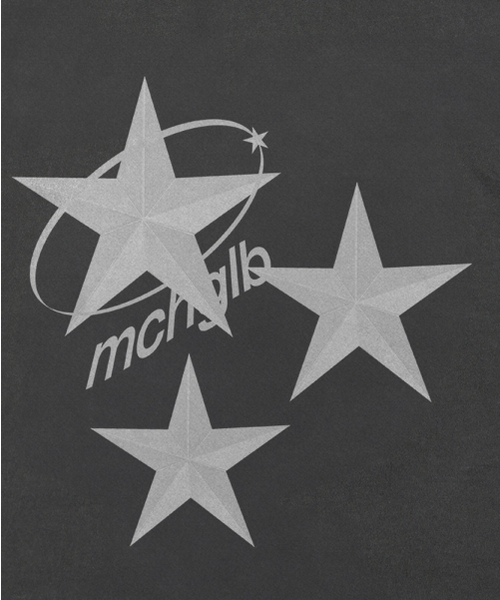MATCHGLOBE(マッチグローブ)の「スターロゴクロップティー(ダークグレー)(Tシャツ/カットソー・レディース・その他・FREE)」の4枚目の写真