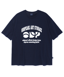 ODDPEARL（オッドパール）の「symbol logo t-shirt(navy)（Tシャツ/カットソー・メンズ）」