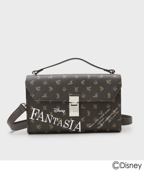 Disney（ディズニー）の「ディズニーカプセルコレクション『ファンタジア』ハンドルショルダーバッグ（ショルダーバッグ・メンズ・ダークブラウン系4/ブラック系4・00）」の10枚目の写真