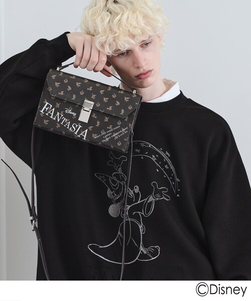 Disney（ディズニー）の「ディズニーカプセルコレクション『ファンタジア』ハンドルショルダーバッグ（ショルダーバッグ・メンズ・ダークブラウン系4/ブラック系4・00）」の7枚目の写真