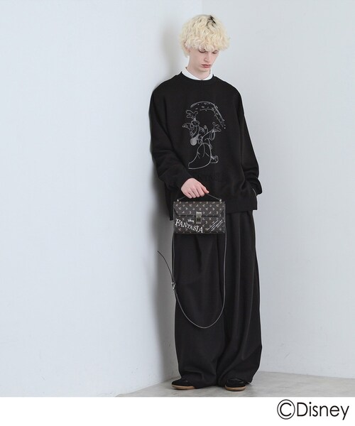 Disney（ディズニー）の「ディズニーカプセルコレクション『ファンタジア』ハンドルショルダーバッグ（ショルダーバッグ・メンズ・ダークブラウン系4/ブラック系4・00）」の8枚目の写真