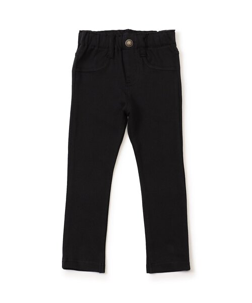 Ampersand（アンパサンド）の「ニットレギンス_ジュニア対応（その他パンツ・キッズ・チェック/ネイビー/ブラック/サックスブルー・80/90/100/110/120/130/140）」の2枚目の写真