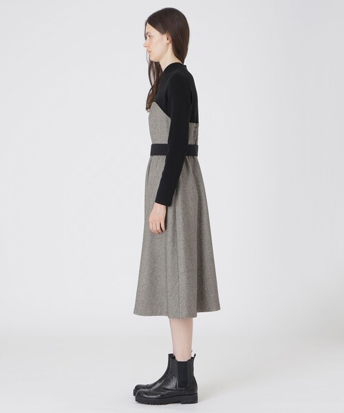 セール】ビスチェドッキングドレス（ワンピース）｜BLUE LABEL