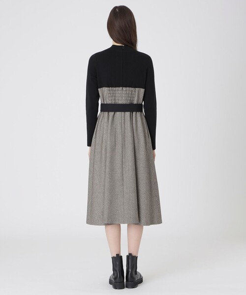 セール】ビスチェドッキングドレス（ワンピース）｜BLUE LABEL