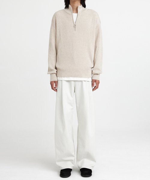 YOUTH(ユース)の「Oversized Half-zip Knit(ニット/セーター・メンズ・その他・MEDIUM/LARGE)」の2枚目の写真