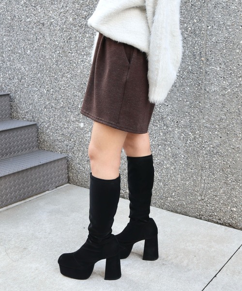 CECIL McBEE（セシルマクビー）の「起毛ショートパンツ（その他パンツ・レディース・ブラック/チャコールグレー/ブラウン・MEDIUM/LARGE）」の11枚目の写真