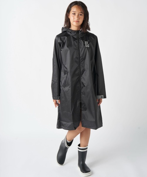 Kappa/FILA｜カッパ/フィラのレインコート/ポンチョ（ブラック/黒色系