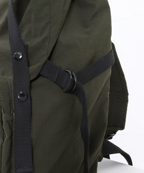ADAM PATEK(アダムパテック)の「ADAMPATEK/nylon BIG military backpack/ミリタリービッグバックパック(バックパック/リュック・メンズ・ブラック/カーキ・FREE)」の7枚目の写真
