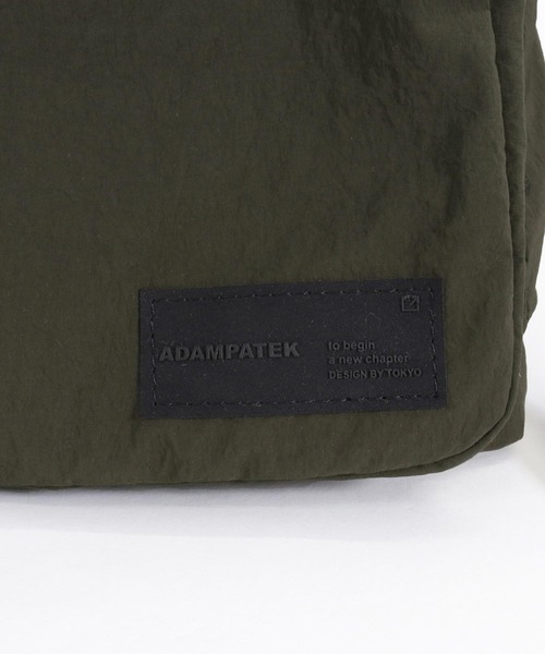 ADAM PATEK(アダムパテック)の「ADAMPATEK/nylon BIG military backpack/ミリタリービッグバックパック(バックパック/リュック・メンズ・ブラック/カーキ・FREE)」の8枚目の写真