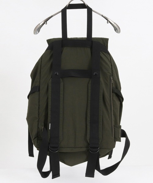 ADAM PATEK(アダムパテック)の「ADAMPATEK/nylon BIG military backpack/ミリタリービッグバックパック(バックパック/リュック・メンズ・ブラック/カーキ・FREE)」の9枚目の写真