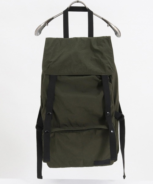 ADAM PATEK(アダムパテック)の「ADAMPATEK/nylon BIG military backpack/ミリタリービッグバックパック(バックパック/リュック・メンズ・ブラック/カーキ・FREE)」の10枚目の写真