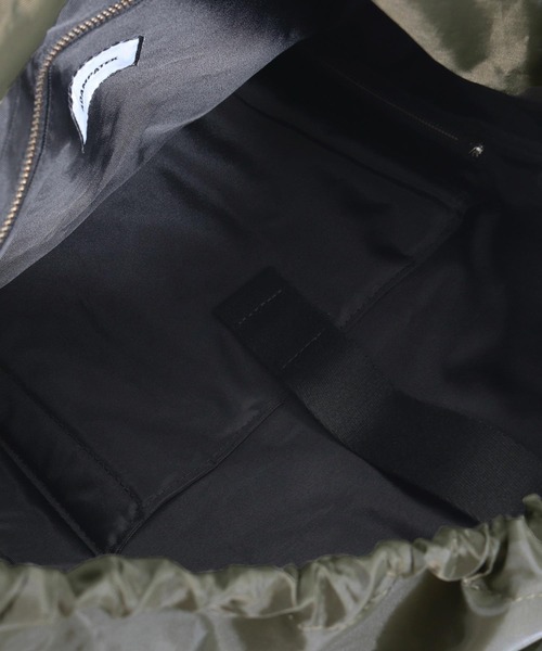ADAM PATEK(アダムパテック)の「ADAMPATEK/nylon BIG military backpack/ミリタリービッグバックパック(バックパック/リュック・メンズ・ブラック/カーキ・FREE)」の16枚目の写真