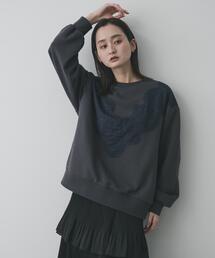 レースルーズスウェット