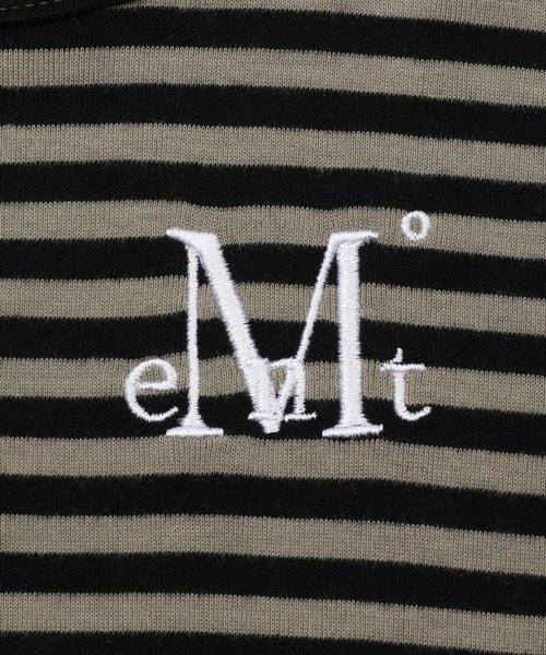 MUCENT（ムセント）の「MUCENT／ＵネックボーダーロングスリーブT（Tシャツ/カットソー・レディース・ベージュ/チャコール/ホワイト・FREE）」の15枚目の写真