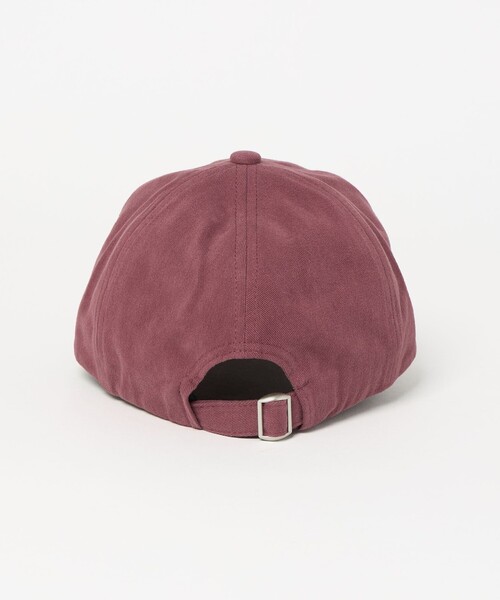 CITEN(シテン)の「<CITEN>ロゴシシュウキャップ(キャップ・レディース・ブラック/ケリーグリーン/ワイン・FREE)」の6枚目の写真