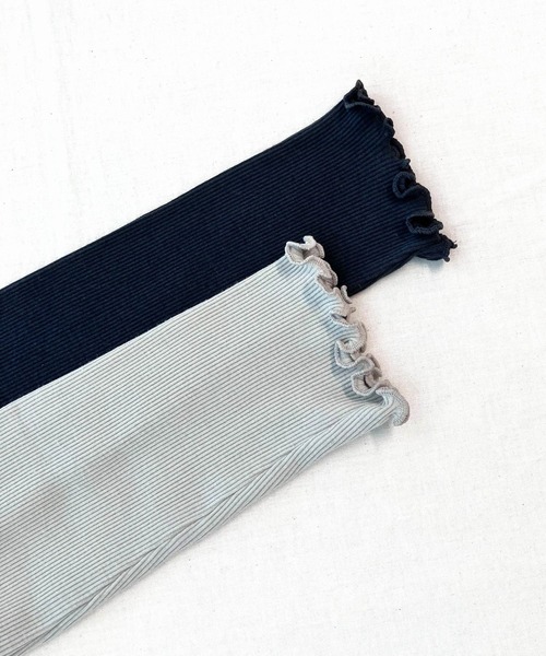 Q（キュー）の「バイカラーテレコロンT（Tシャツ/カットソー・レディース・チャコールグレー/ライトグレー・MEDIUM）」の14枚目の写真