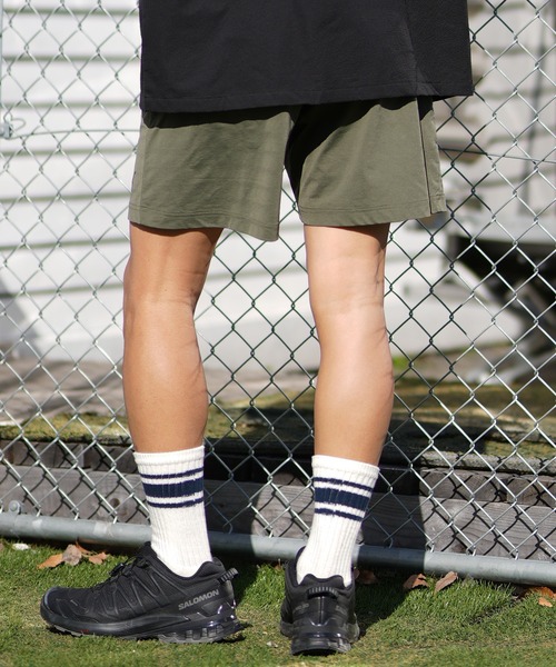 PUMA(プーマ)の「PUMA/プーマ ハーフパンツ ショートパンツ ロゴ ワンポイント UVカット 軽量 速乾 693747(その他パンツ・メンズ・オリーブ/コーラル/ブラック・XL/L/M)」の8枚目の写真