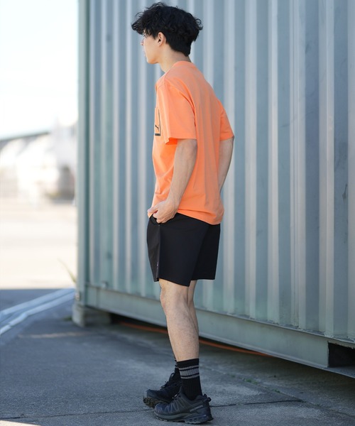 PUMA(プーマ)の「PUMA/プーマ ハーフパンツ ショートパンツ ロゴ ワンポイント UVカット 軽量 速乾 693747(その他パンツ・メンズ・オリーブ/コーラル/ブラック・XL/L/M)」の6枚目の写真