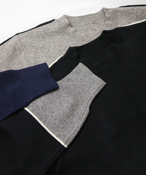 セール】ライン配色ミラノリブワンピース（ワンピース）｜Gready