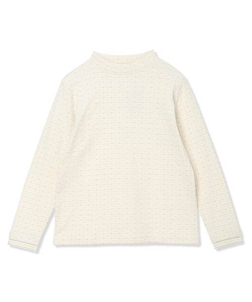 DECOY SINCE 1981(デコイシンスイチキュウハチイチ)の「ドット柄カットプルオーバー(Tシャツ/カットソー・レディース・アイボリー/ネイビー・M/L/LL)」の12枚目の写真