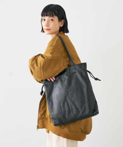 collex（コレックス）の「ロングハンドルキンチャクトートバッグ（トートバッグ・レディース・シルバー/ブラック・フリー）」の14枚目の写真