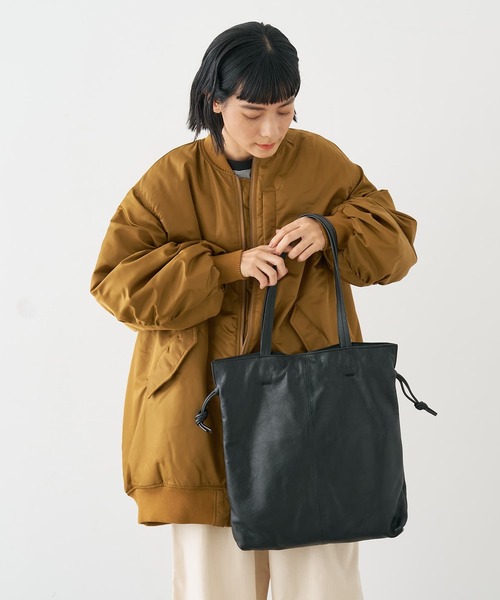 collex（コレックス）の「ロングハンドルキンチャクトートバッグ（トートバッグ・レディース・シルバー/ブラック・フリー）」の15枚目の写真