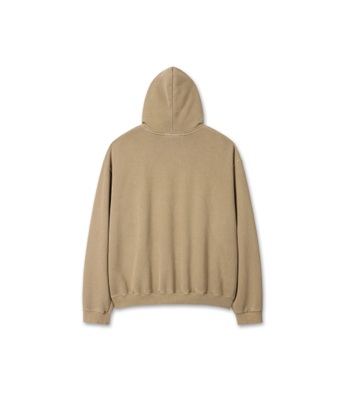 9999ARCHIVE(9999アーカイブ)の「Grunge Bone Logo Hoodie(パーカー・レディース・ブラウン・1/3/2)」の3枚目の写真