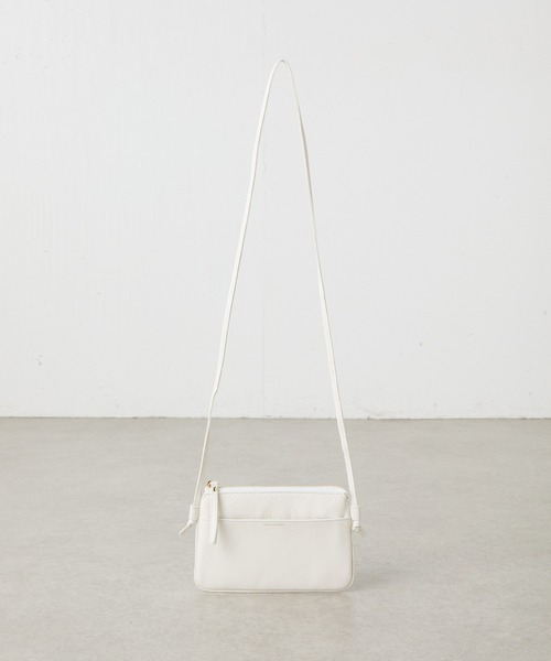 COLLAGE GALLARDAGALANTE（コラージュガリャルダガランテ）の「スマホウォレットショルダー（ショルダーバッグ・レディース・ブラック/アイボリー・FREE）」の6枚目の写真