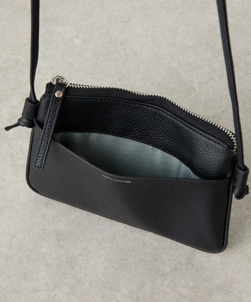 COLLAGE GALLARDAGALANTE（コラージュガリャルダガランテ）の「スマホウォレットショルダー（ショルダーバッグ・レディース・ブラック/アイボリー・FREE）」の13枚目の写真