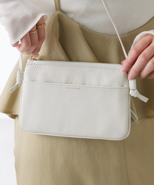 COLLAGE GALLARDAGALANTE（コラージュガリャルダガランテ）の「スマホウォレットショルダー（ショルダーバッグ・レディース・ブラック/アイボリー・FREE）」の19枚目の写真