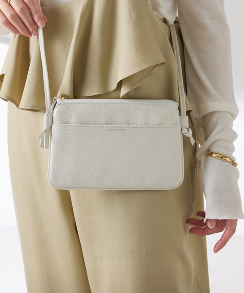 COLLAGE GALLARDAGALANTE（コラージュガリャルダガランテ）の「スマホウォレットショルダー（ショルダーバッグ・レディース・ブラック/アイボリー・FREE）」の22枚目の写真